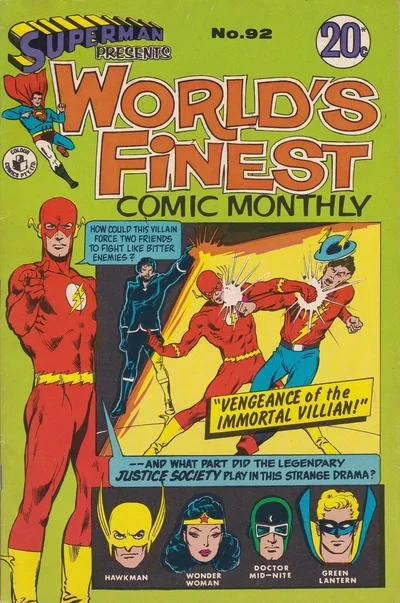Cover of Vengeance of the Immortal Villain!