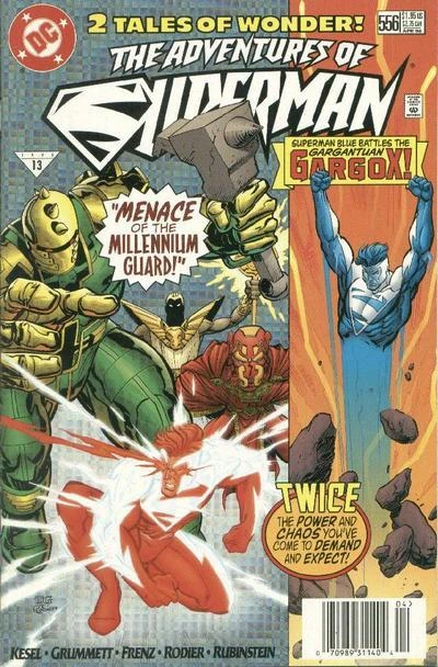 Cover of Superman Red: Three to One!; I Was Alone Against Gargox A Really Big Monster!