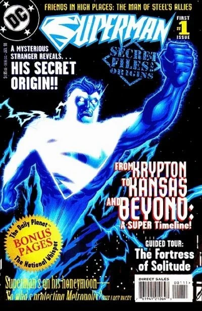 Cover of Superman Secret Files and Origins
