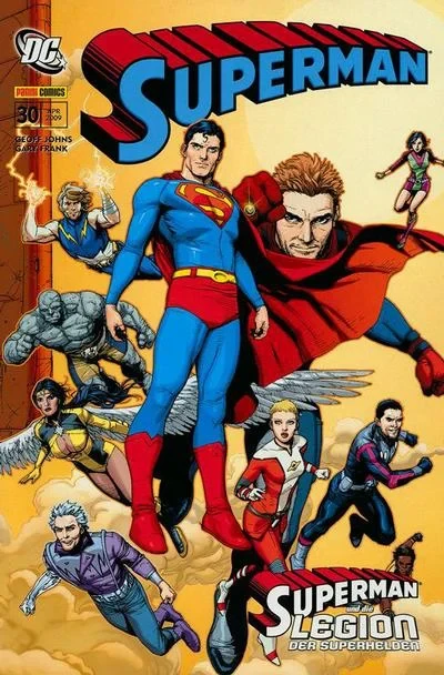 Cover of Superman und die Legion der Superhelden