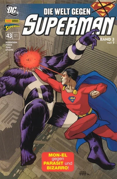 Cover of Die Welt gegen Superman 3