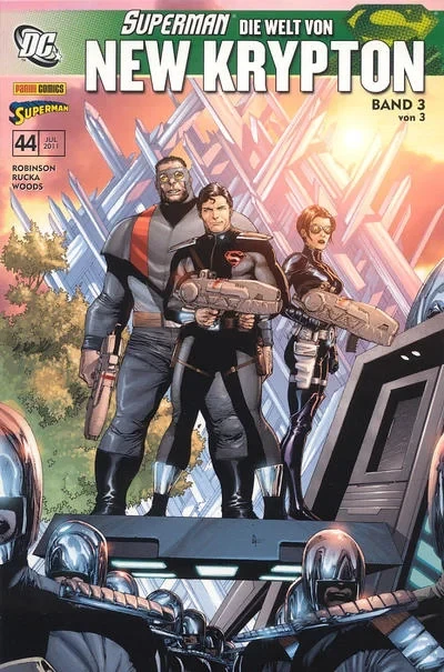 Cover of Die Welt von New Krypton 3