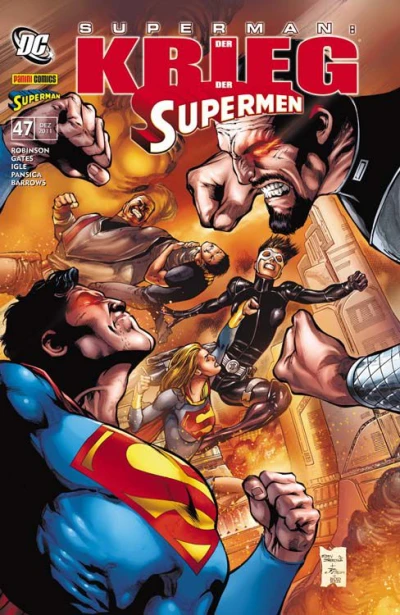 Cover of Der Krieg der Supermen