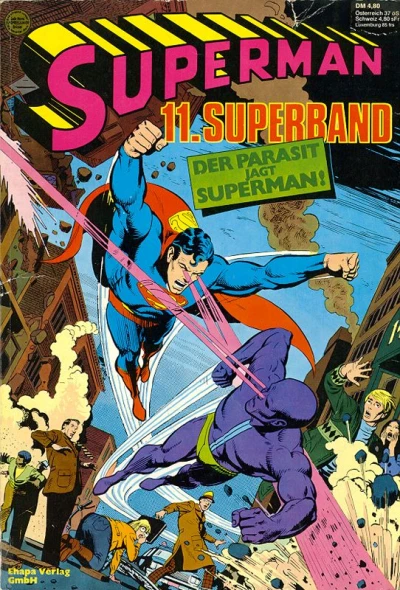 Cover of Der Parasit jagt Superman!