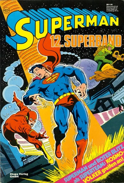 Cover of Superman und Roter Blitz als Superteam: Kosmovölker greifen an!