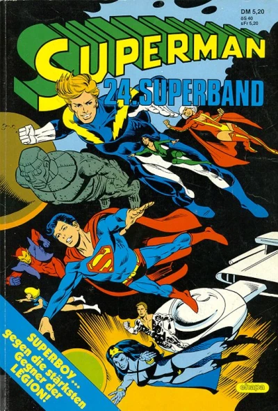 Cover of Superboy ... gegen die stärksten Gegner der Legion!