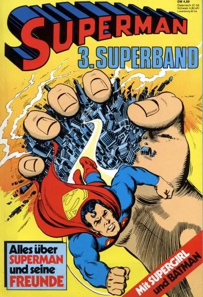 Cover of Alles über Superman und seine Freunde
