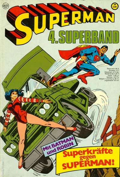 Cover of Superkräfte gegen Superman!