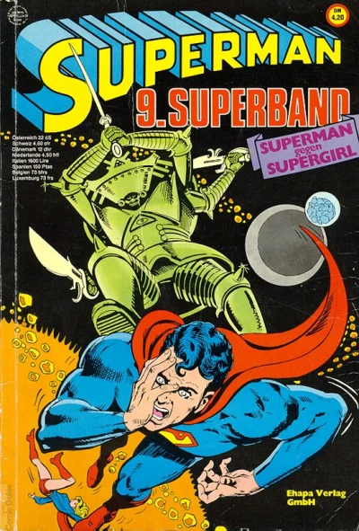 Cover of Superman gegen Supergirl
