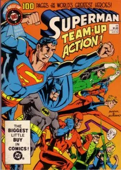 Cover of Superman Team Up Action