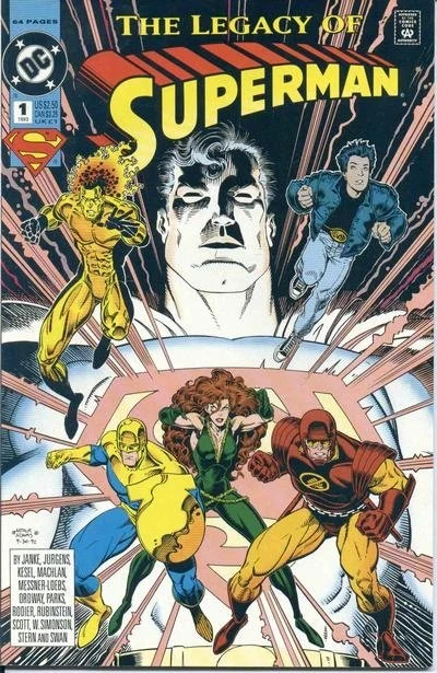 Cover of Superman: The Legacy of Superman Vol 1 1