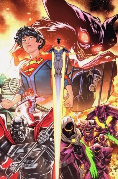 Cover of CVR E Lucas Meyer Things To Come Card Stock Var (The Reign Of The Superboys)