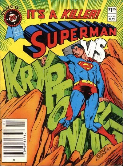 Cover of Superman vs Kryptonite