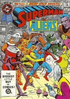 Cover of Superman vs the Aliens