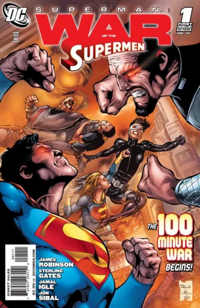 Cover of Superman: War of the Supermen