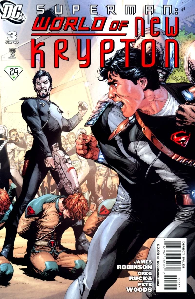 Cover of World of New Krypton, Part Three