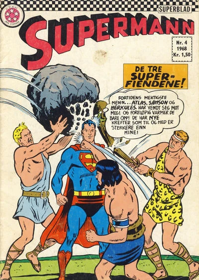 Cover of De Tre Super-Fiendene