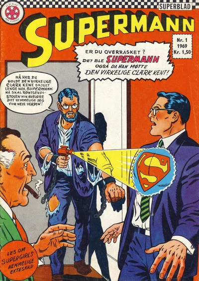 Cover of Den virkelige Clark Kent