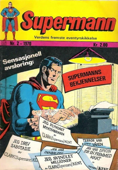 Cover of Supermanns Bekjennelser