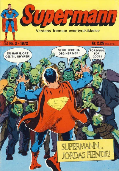 Cover of Supermann... Jordas Fiende!