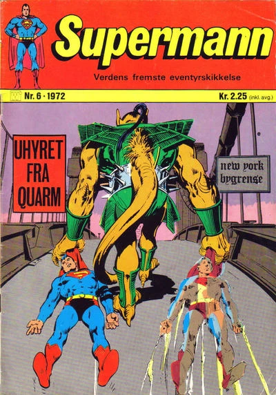 Cover of Uhyret Fra Quarm