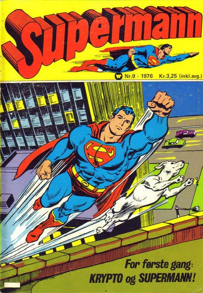 Cover of Krypto og Supermann
