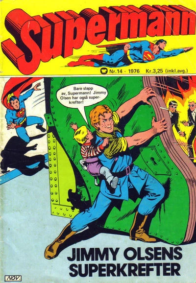 Cover of Jimmy Olsens Superkrefter