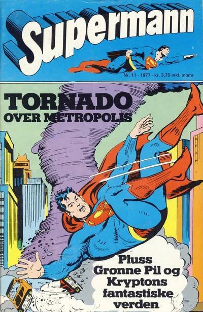 Cover of Tornado over Metropolis