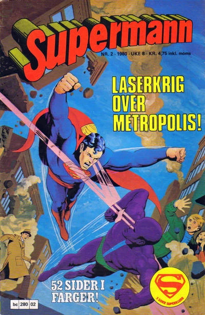 Cover of Laserkrig over Metropolis!