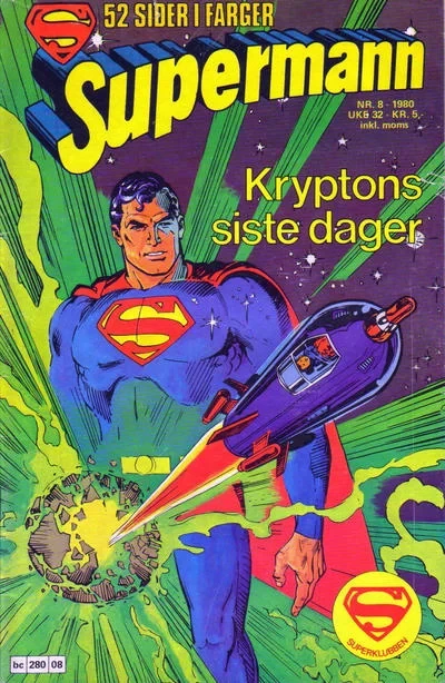 Cover of Kryptons siste dager
