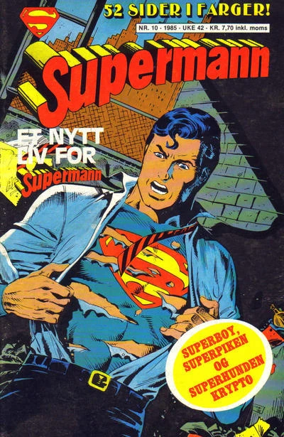 Cover of Et nytt liv for Supermann