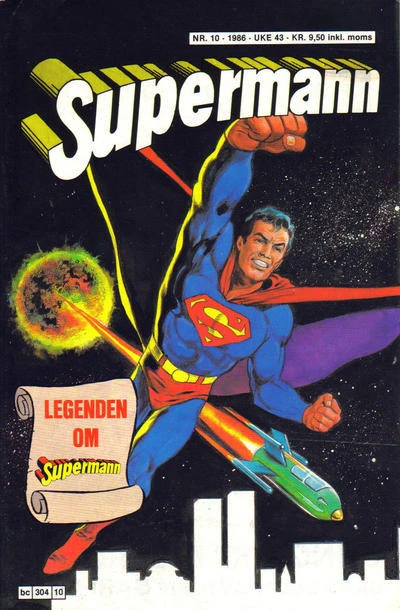 Cover of Legenden om Supermann