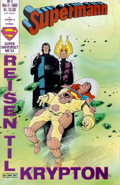Cover of Reisen til Krypton