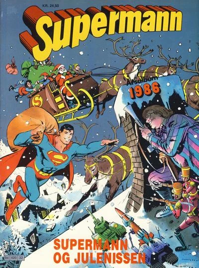 Cover of Supermann og Julenissen