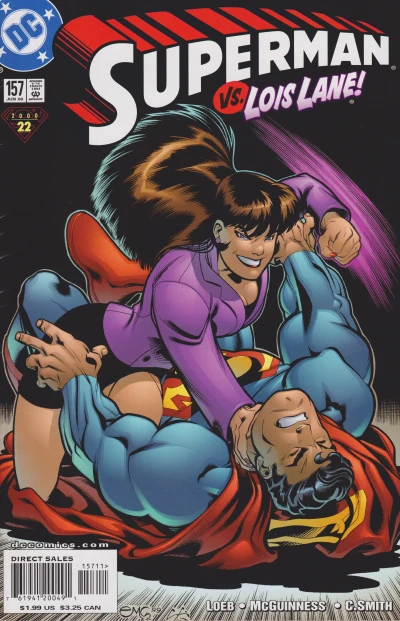 Cover of Superman's Enemy Lois Lane  : Superman Vs. Lois Lane!