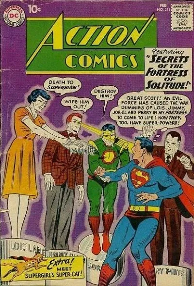Cover of Superman's Fortress of Solitude!