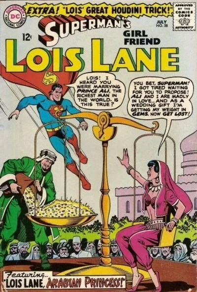 Cover of Lois Lane, Arabian Princess! : Extra! Lois Great Houdini Trick!