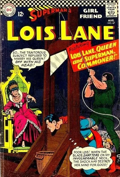 Cover of Lois Lane, Queen and Superman, Commoner!