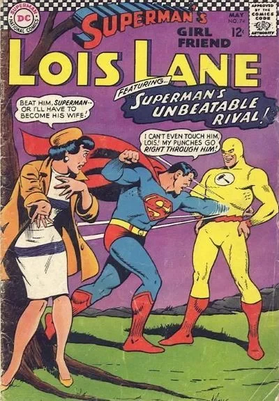Cover of Superman's Unbeatable Rival!
