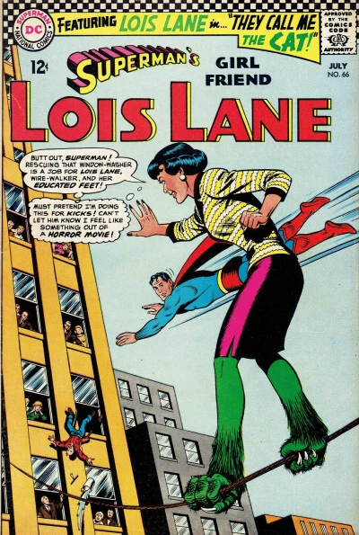 Cover of They Call Me the Cat! / Lois Lane, Witch-Doctor!