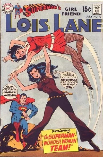 Cover of The Superman - Wonder Woman Team!