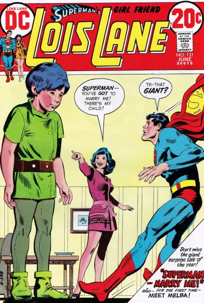 Cover of Superman Marry Me / The Superwoman of Metropolis!