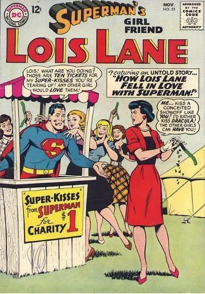 Cover of How Lois Fell in Love with Superman!; Superman's Home-Town Sweetheart!; When Lois and Lana were Brides!