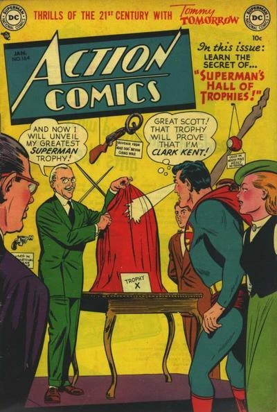 Cover of Superman's Hall of Trophies!