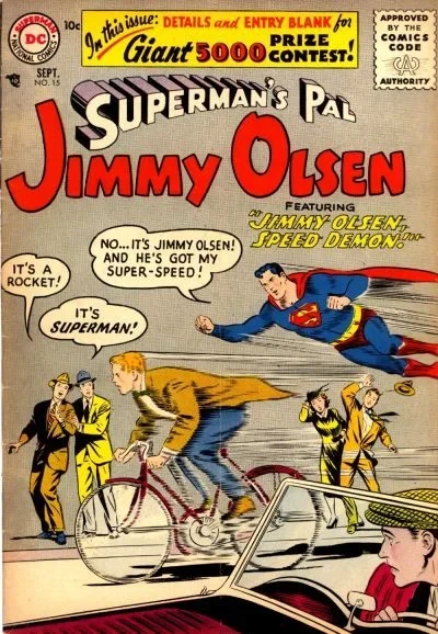 Cover of Jimmy Olsen, Speed Demon