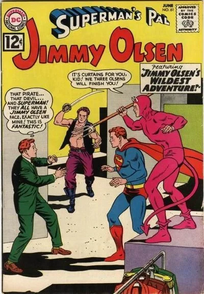 Cover of Jimmy Olsen's Wildest Adventure!