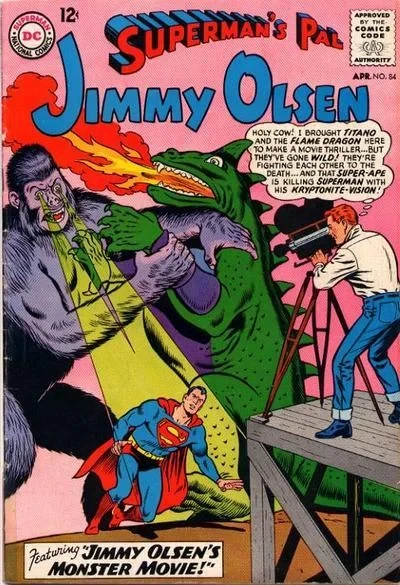 Cover of Jimmy Olsen's Monster Movie!