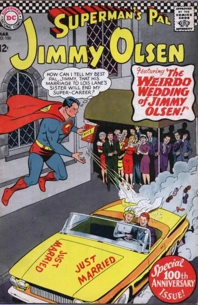 Cover of Jimmy Olsen's Weirdo Wedding!