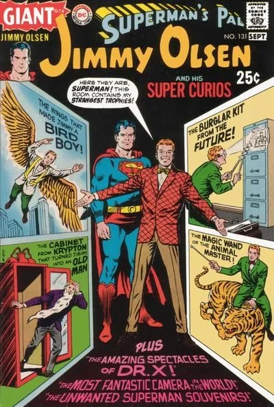 Cover of Jimmy Olsen and His Super Curios