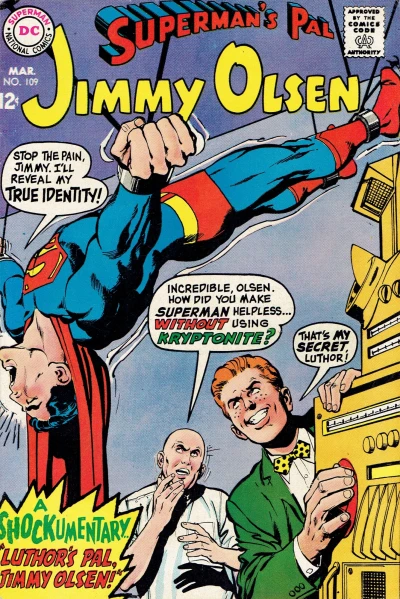 Cover of Luthor's Pal, Jimmy Olsen! / The Human Octopus!